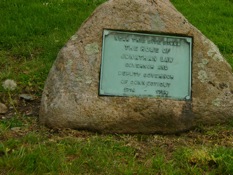 Jonathan Law plaque